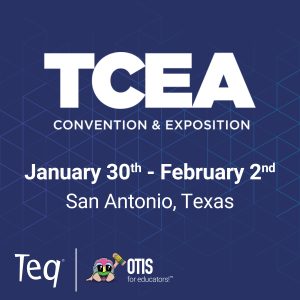 TCEA Logo | Jan 30 - Feb 2 | San Antonio, TX | Teq and OTIS logos