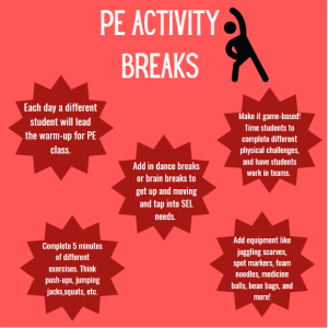 PE activity breaks