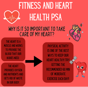 Fitness and heart health PSA