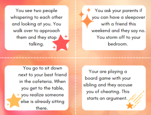 Roleplaying activities to boost SEL skills.