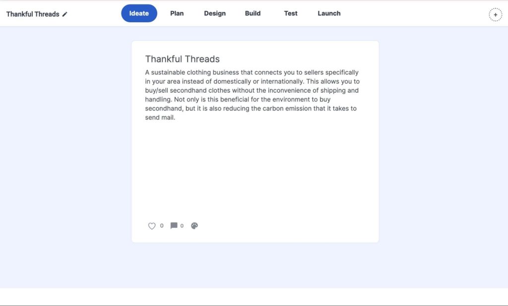 Ideate section in MAD-learn