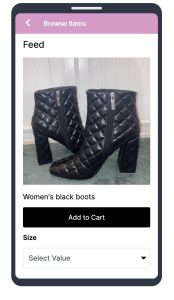 Browse section