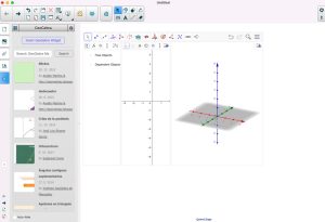 The GeoGebra widget in SMART Notebook