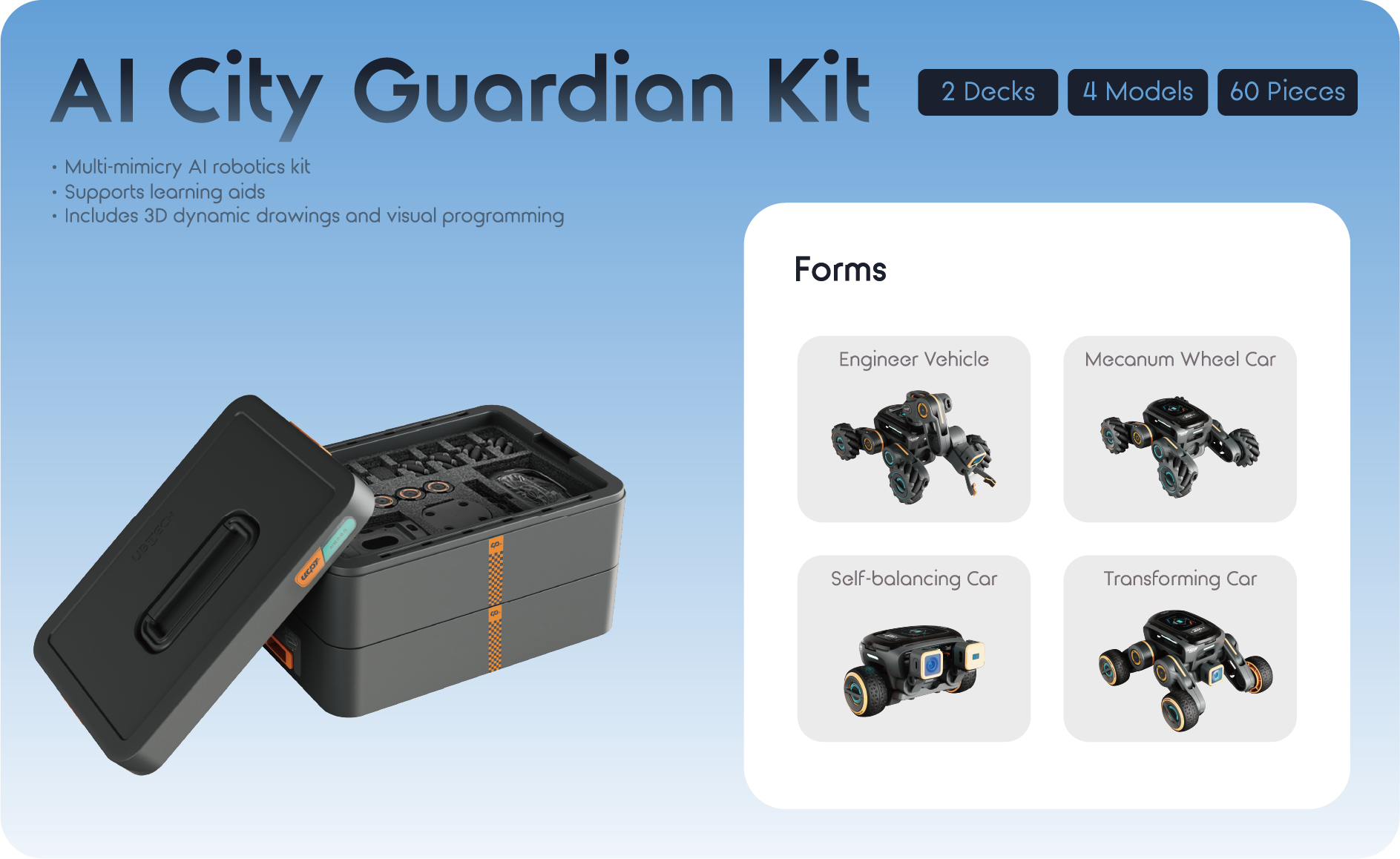 UBTECH UGOT AI City Guardian Kit