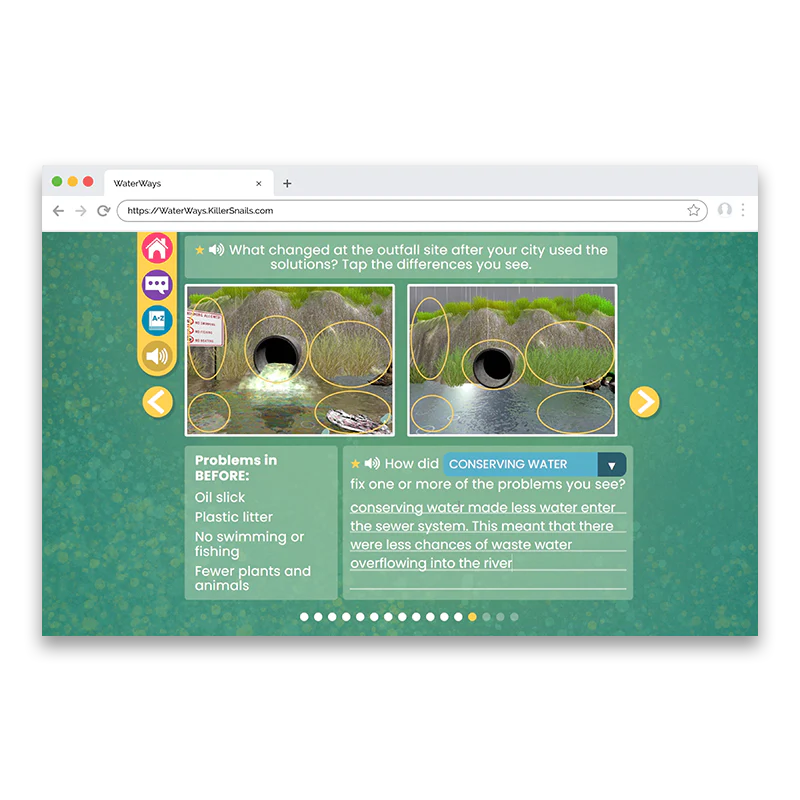 Enhancing classroom learning with WaterWays.